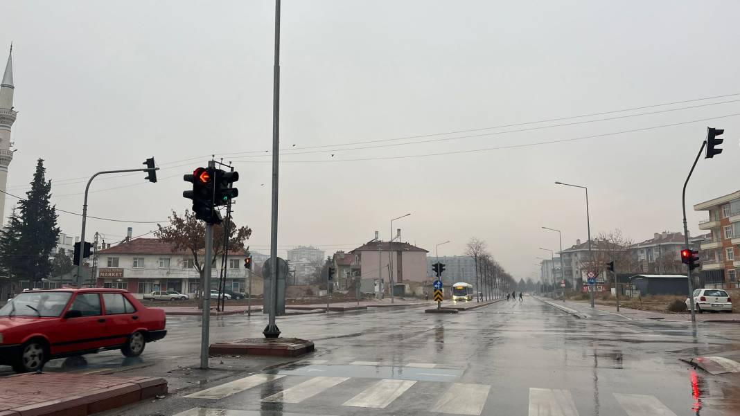 Konya’da tahminler tuttu! Bugün yağmur, yarın kar var 7